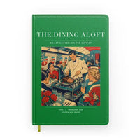 Thumbnail for VINTAGE G4217 - The Dining Aloft - Designed Notebooks design on green