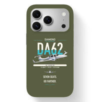 Thumbnail for Diamond DA62 design on green army magsafe iphone case, for iPhone 17 Pro