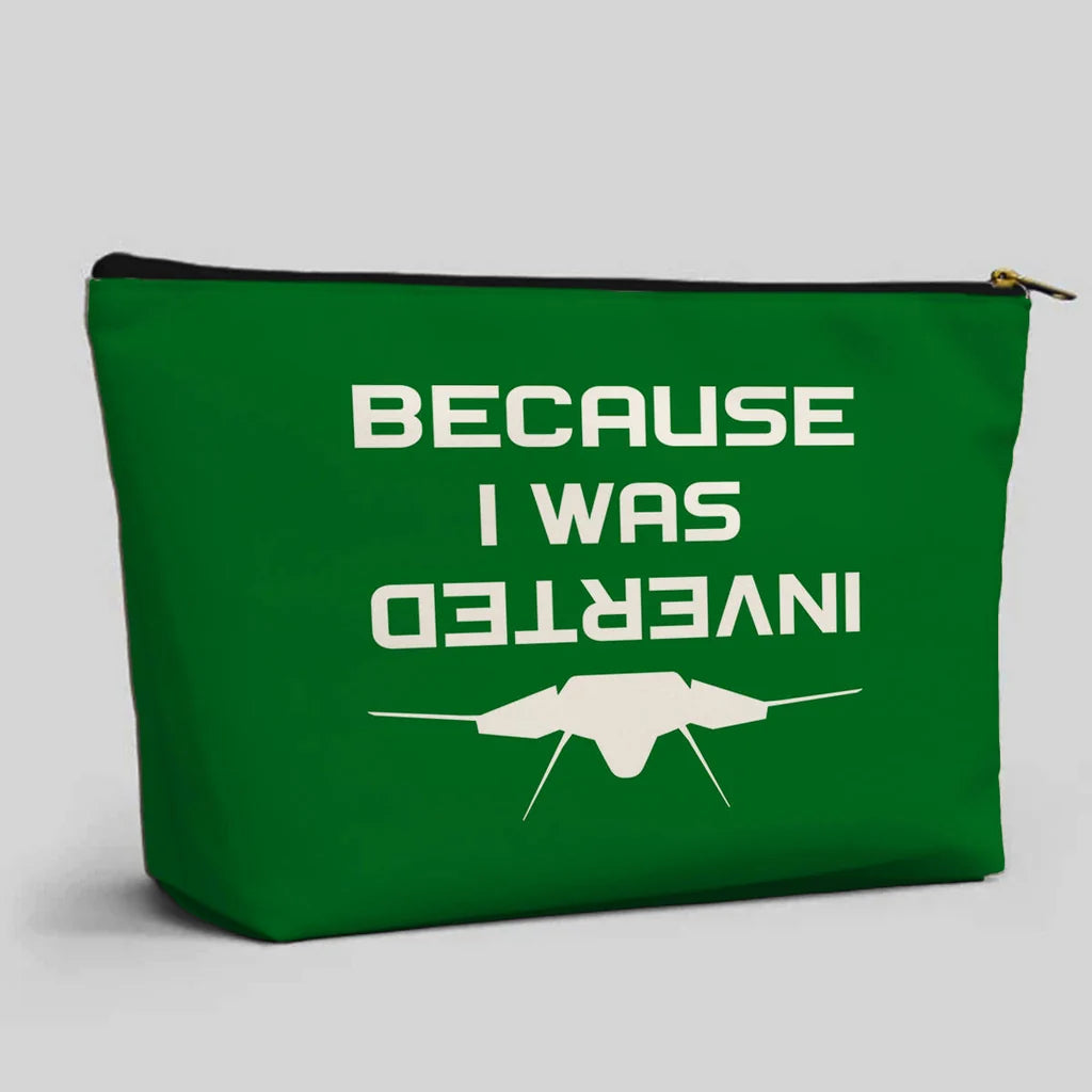 Because I was Inverted Zipper Pouch - view 7