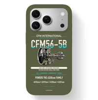Thumbnail for CFM56-5B Case design on green army iphone case