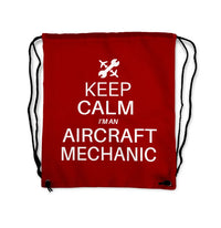 Thumbnail for Aircraft Mechanic Drawstring Bag - view 7
