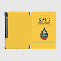 Thumbnail for Kunming Changshui International Airport (KMG) design on yellow samsung tablet tablet case