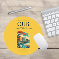 Thumbnail for Curaçao International Airport (CUR) design on yellow round mouse pad