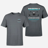 Thumbnail for Skyfront Perimeter 8 design on gray t shirt