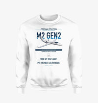 Thumbnail for Cessna Citation M2 Gen2 design on white sweatshirt