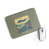 Thumbnail for VINTAGE G4342 - The Tea Terrace Overflight - Designed Mouse Pads design on greenarmy rectangle