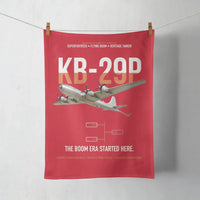 Thumbnail for KB-29P SUPERFORTRESS design on red towel