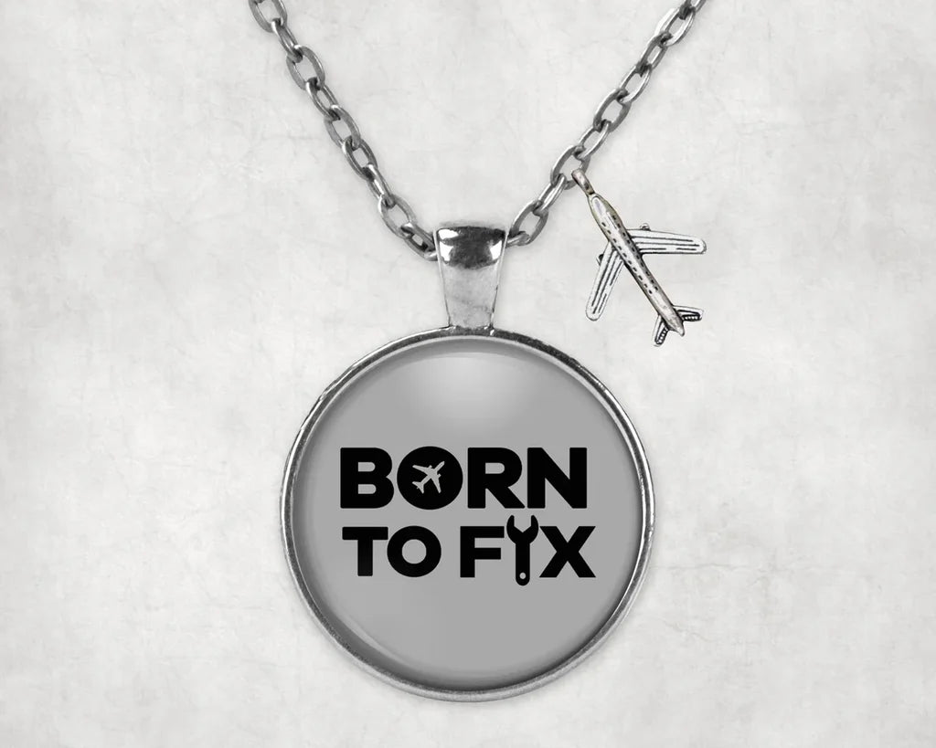 Born To Fix Airplanes Necklace - view 7