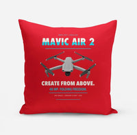 Thumbnail for DJI Mavic Air 2 design on red pillow