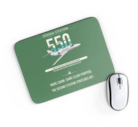 Thumbnail for Cessna Citation 550 - Citation II design on green rectangle mouse pad