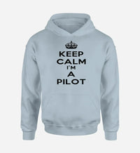 Thumbnail for Keep Calm I'm A Pilot Hoodie - view 8