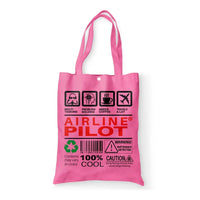Thumbnail for Airline Pilot Label Tote Bag - view 9