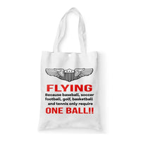Thumbnail for Flying One Ball Tote Bag - view 11