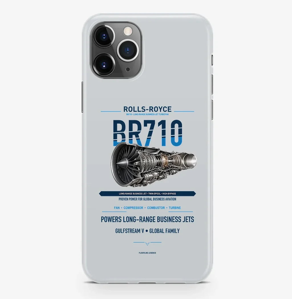 BR710 Case ProMax design on light gray iphone case promax