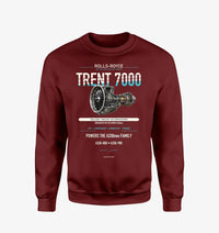 Thumbnail for TRENT 7000 design on wine red sweatshirt