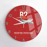 Thumbnail for Handley Page Victor B2 design on red no frame wall clock
