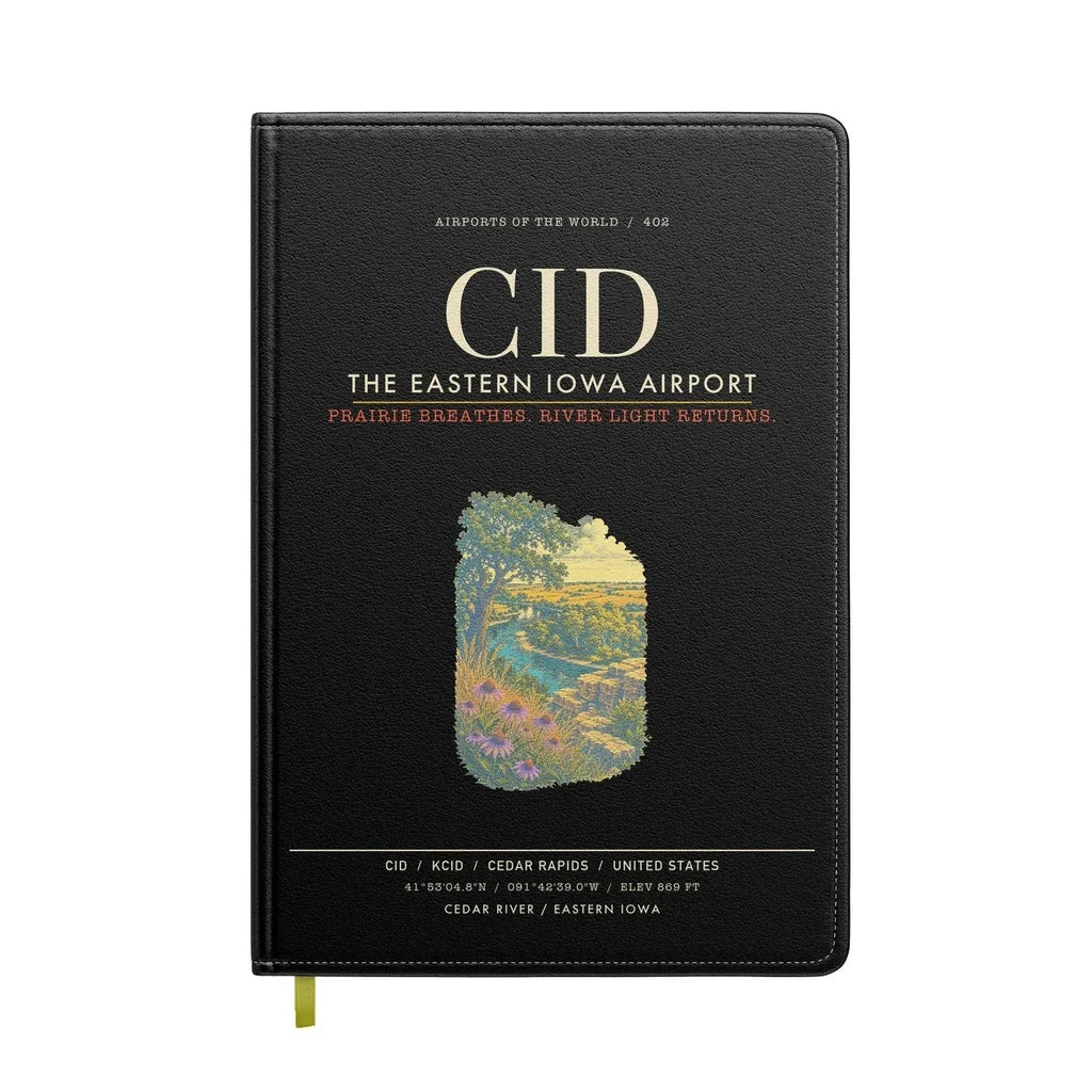 The Eastern Iowa Airport Cedar Rapids CID - Black