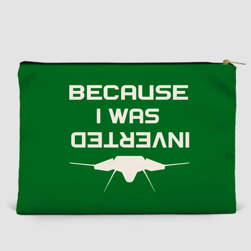 Because I was Inverted Zipper Pouch - view 8