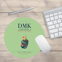 Thumbnail for Don Mueang International Airport Bangkok (DMK) design on light green round mouse pad