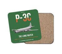Thumbnail for P-3C Orion design on green 1 piece coaster