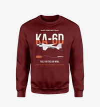 Thumbnail for KA-6D Intruder design on wine red sweatshirt