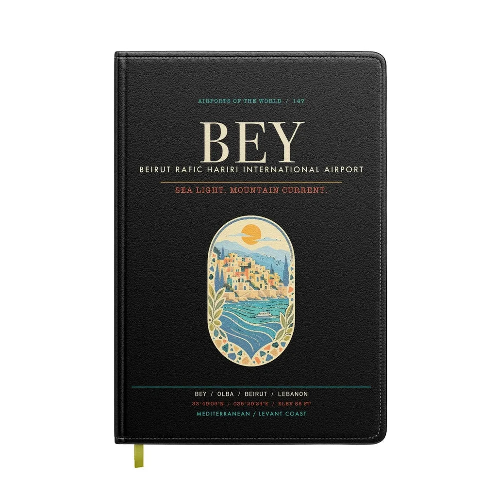 Beirut Rafic Hariri International Airport BEY - Levantine Sea Current - Black