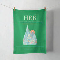 Thumbnail for Harbin Taiping International Airport (HRB) design on green towel