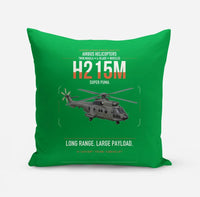 Thumbnail for Airbus H215M design on green pillow