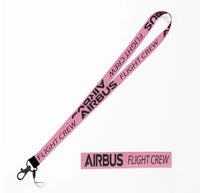 Thumbnail for AIRBUS Flight Crew lanyard and ID holder in pink