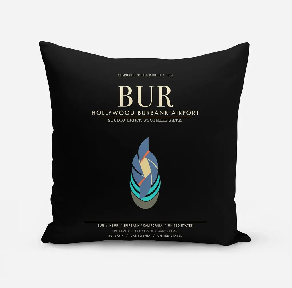 Hollywood Burbank Airport BUR - Black