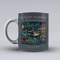 Thumbnail for VINTAGE G4063 - The Night Anchorage - Ceramic Mug design on gray