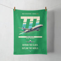 Thumbnail for Boeing 777-200LR design on green towel
