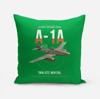 Thumbnail for Messerschmitt Me 262A-1a design on green pillow