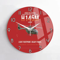 Thumbnail for Airbus Helicopters H145M LUH SOF design on red no frame wall clock