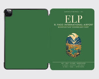 Thumbnail for El Paso International Airport (ELP) design on green ipad tablet case