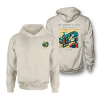 Thumbnail for VINTAGE G4421 - The Symphony On Tour - Double-Side Hoodie design on khaki double side