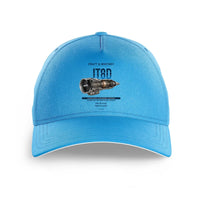 Thumbnail for JT8D design on light blue printed hat