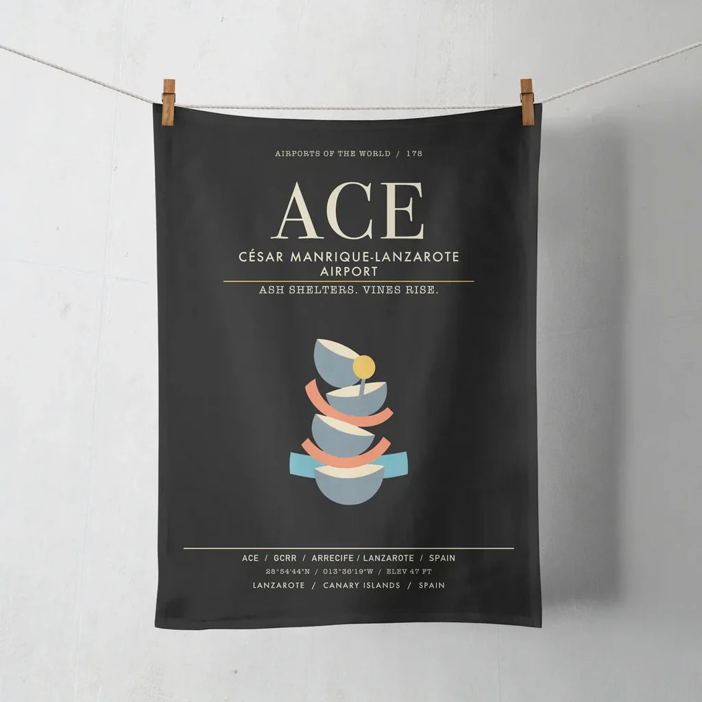 Cesar Manrique-Lanzarote Airport ACE - Black