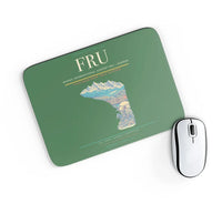Thumbnail for Manas International Airport (FRU) design on green rectangle mouse pad