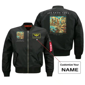 Atlantic City City Series Bomber Jacket