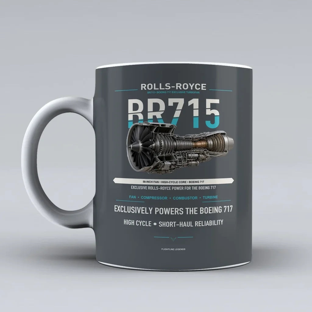 Mug design on gray br715