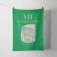 Thumbnail for Vitoria Airport (VIT) design on green towel