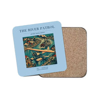 Thumbnail for The River Patrol - Designed Coasters design on light blue 1-piece