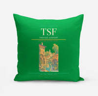 Thumbnail for Treviso Airport (TSF) design on green pillow