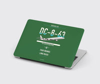 Thumbnail for Douglas DC-8-63 design on green MacBook case