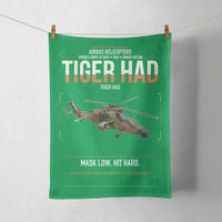 Thumbnail for Airbus Helicopters Tiger HAD design on green towel