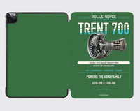 Thumbnail for TRENT 700 design on green ipad tablet case