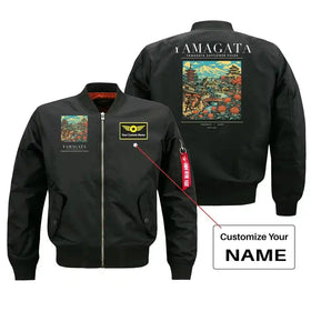 Yamagata City Series Bomber Jacket