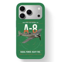 Thumbnail for Focke-Wulf Fw 190A-8 design on green magsafe iphone case, for iPhone 17 Pro
