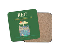 Thumbnail for Recife Guararapes (REC) design on green 1 piece coaster